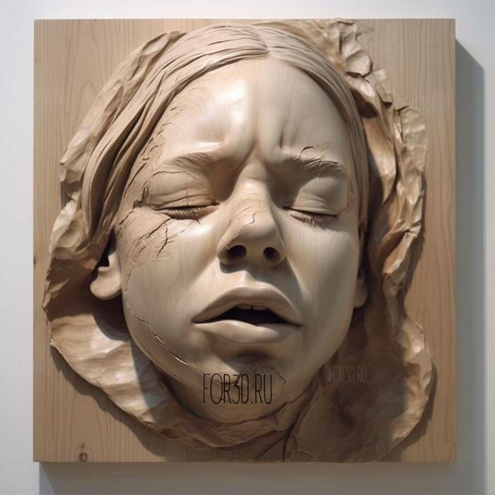 jenny saville 3 stl model for CNC